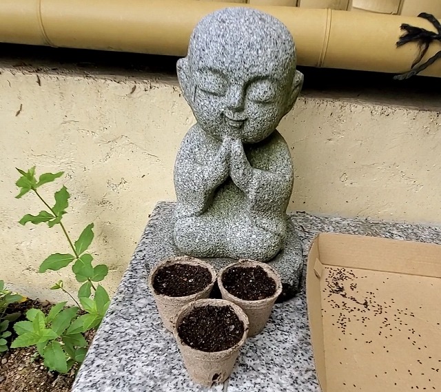 水子供養の合同法要と坐禅会で配る用のものです。