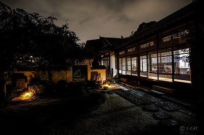 【京都宇治 宝善院】夜の寺院をお愉しみ頂きます。