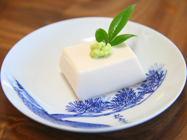 普茶料理の菜単　麻腐（マフ）