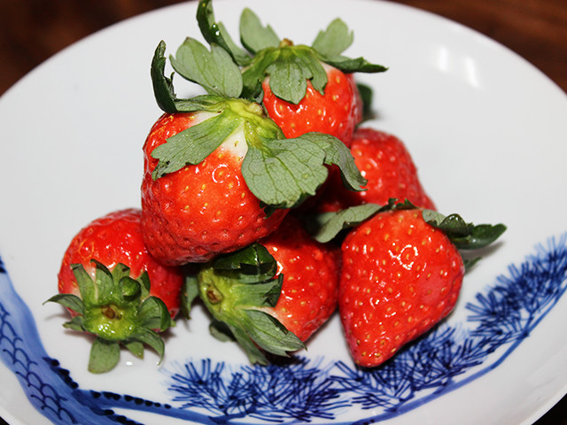 普茶料理の菜単　水果（スイゴウ）
